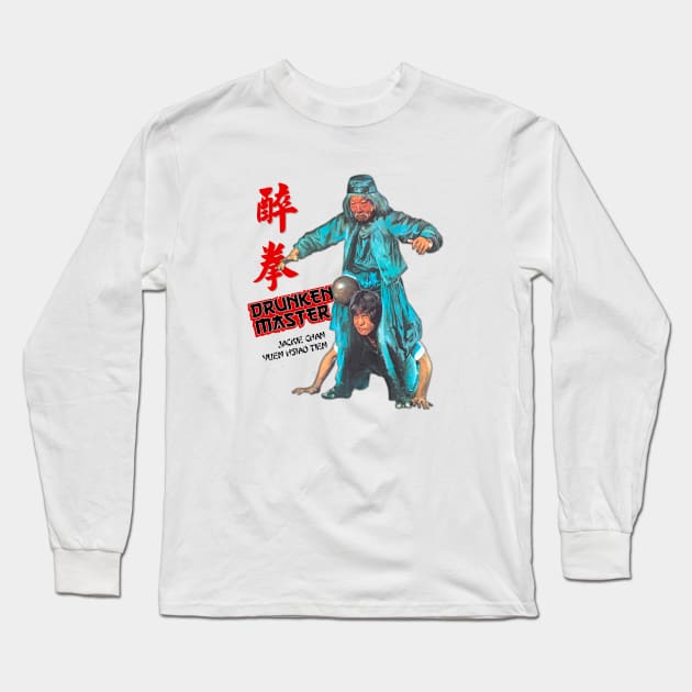 Mod.3 Jackie Chan Drunken Master Long Sleeve T-Shirt by parashop